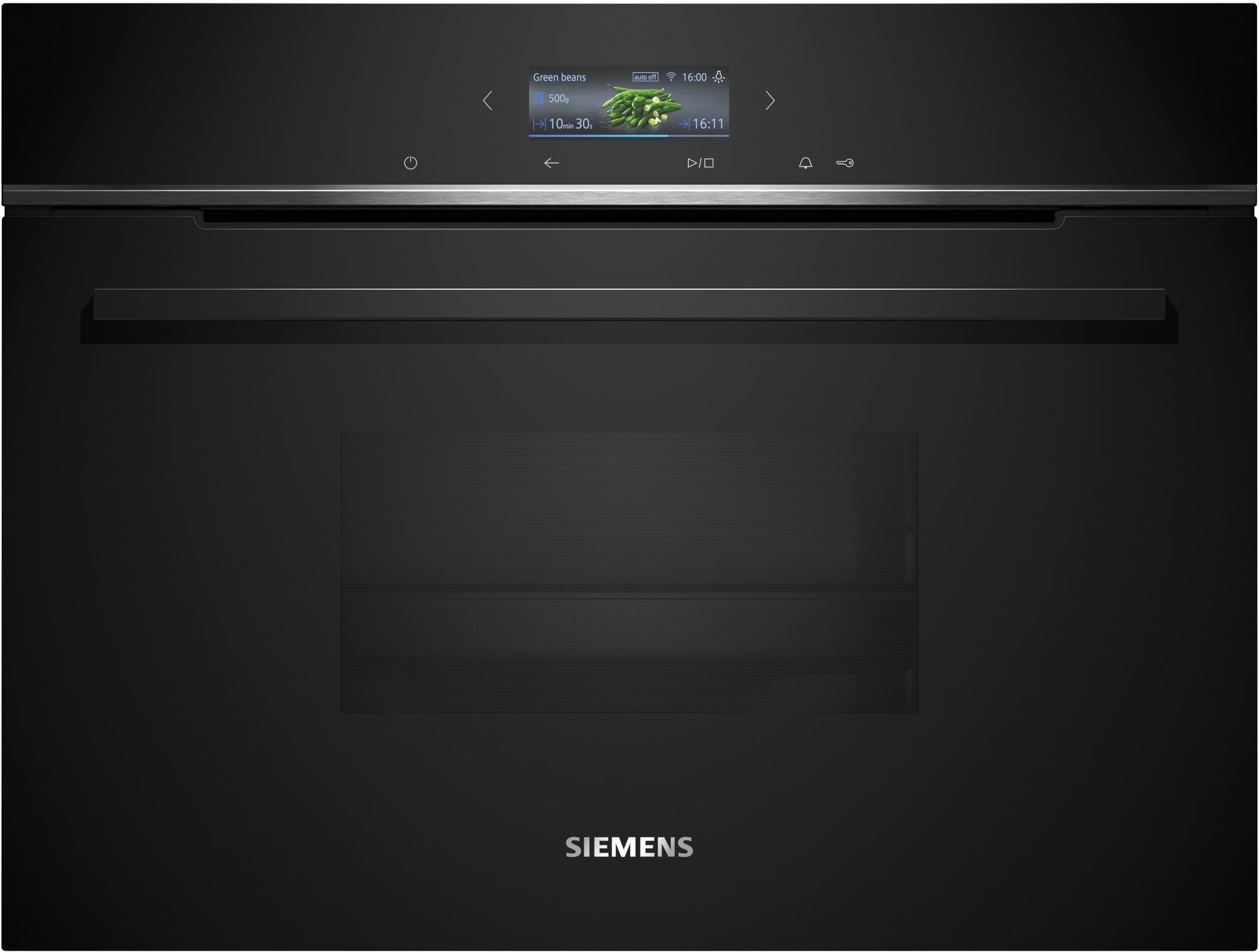 Siemens Dampfgarer iQ700, Steamer, 60 x 45 cm, Schwarz, CD714GXB1