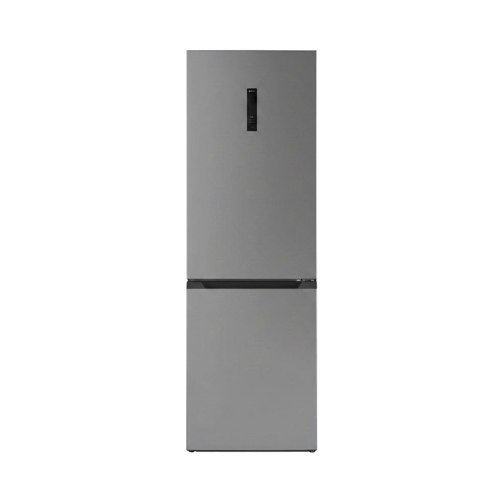 Kibernetik Kühl-/Gefrierschrank, 185 cm, C, Chromstahl/Silber, KO337NF