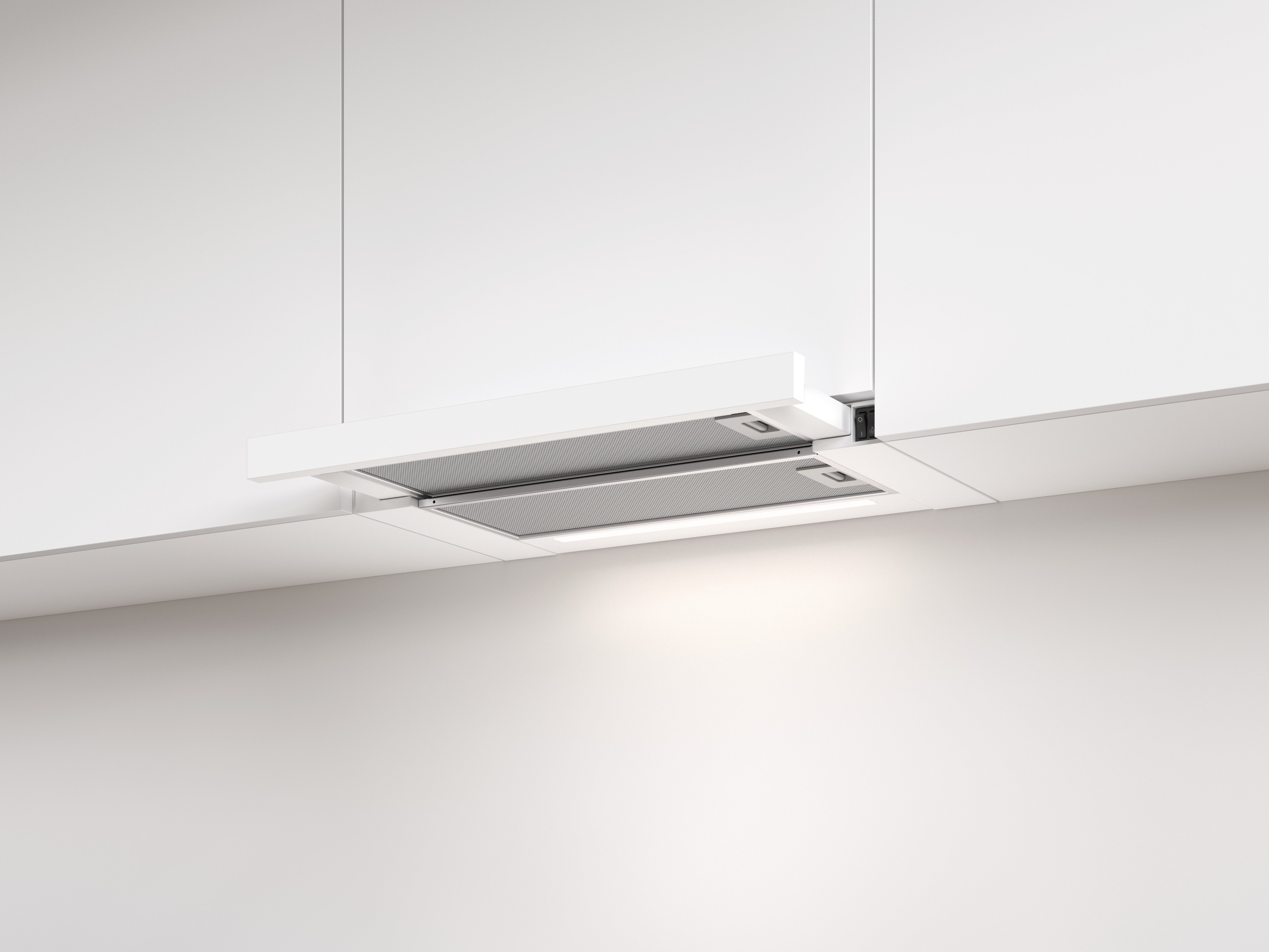 V-ZUG Einbauhaube AiroClearEinbau V200 F60, 60 cm, Weiss, 6107300001 