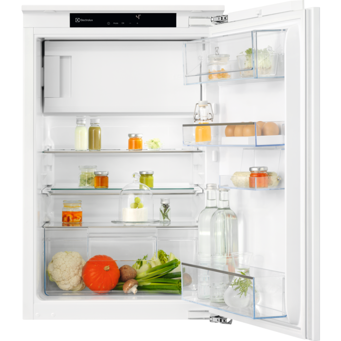 Electrolux Einbau-Kühlschrank mit Gefrierfach, 87.3 cm, Türanschlag rechts, IK1345SR