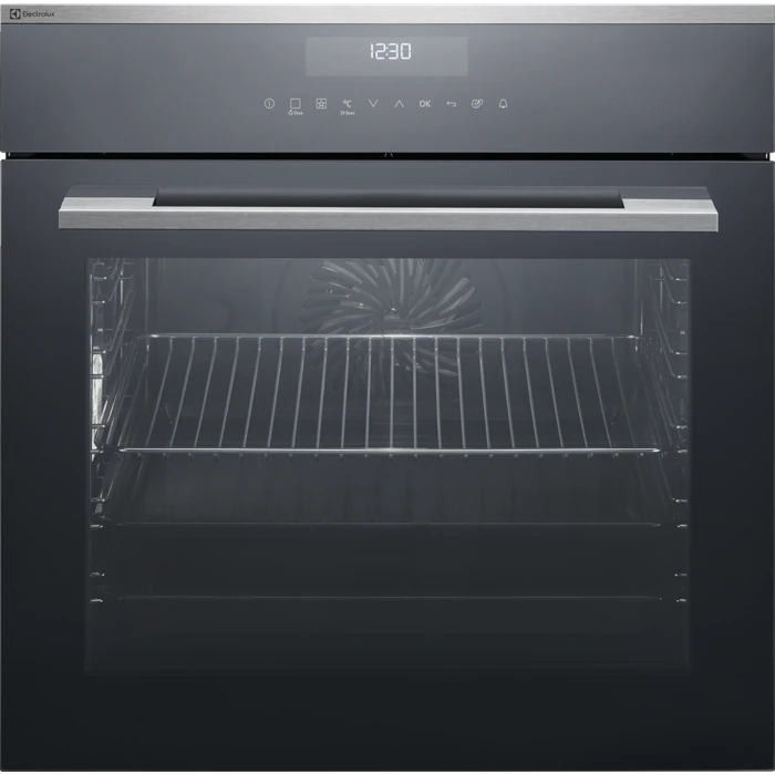 Electrolux Einbaubackofen EURO, Chrom, EB6GL40CN