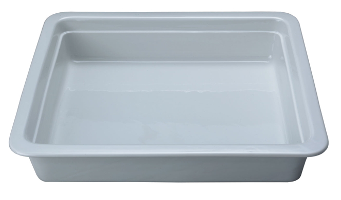 V-ZUG Porzellanform weiss, 2/3 GN, Höhe 65mm, K27621 V-ZUG Porzellanform weiss, 2/3 GN, Höhe 65mm, K27621