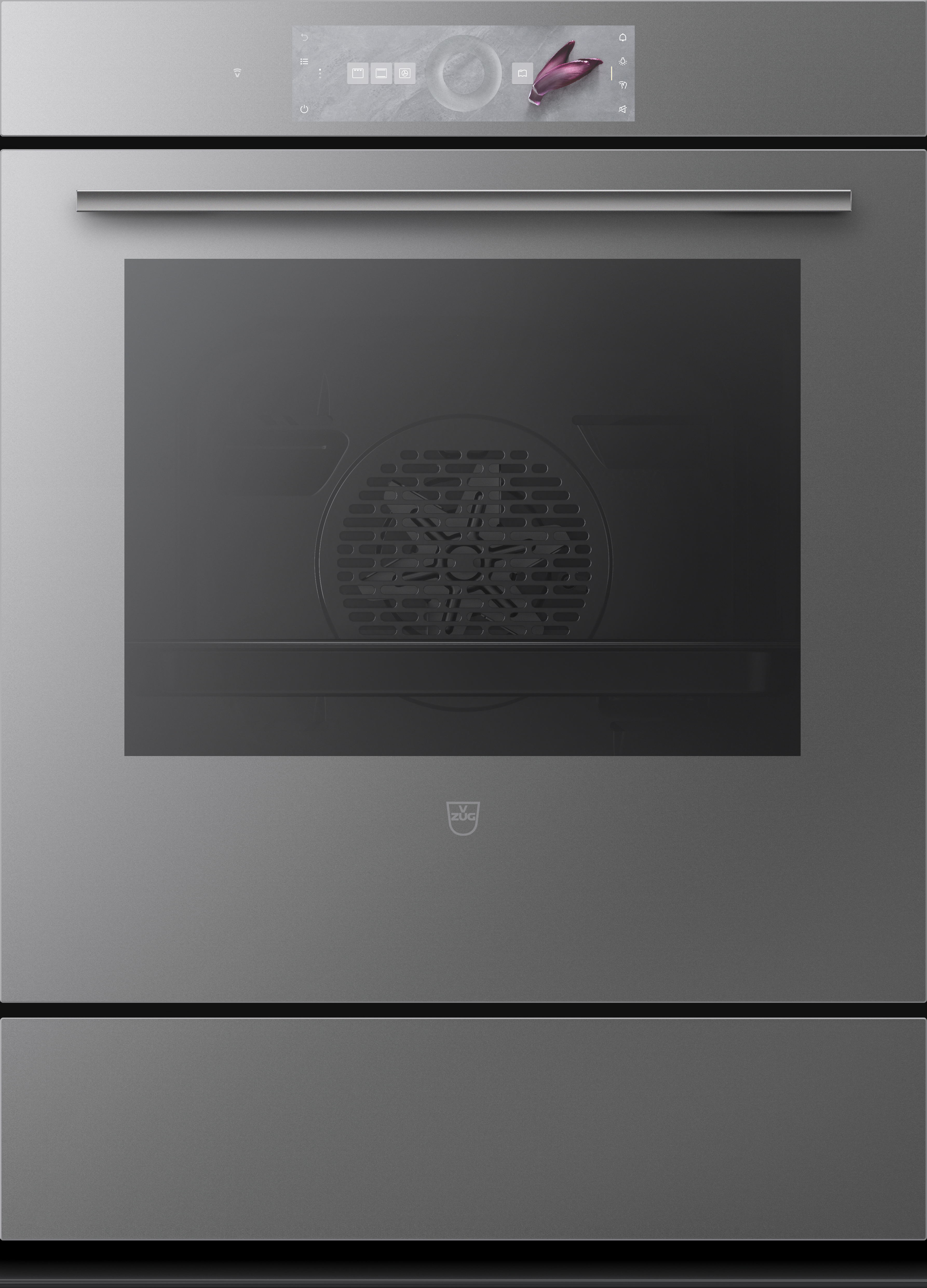 V-ZUG Backofen Combair V2000 76C, Geräteschublade, Platinum, 2105100000