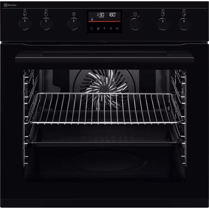 Electrolux Einbauherd, EURO, Pyrolyse, A+, Schwarz, EH6L80SW