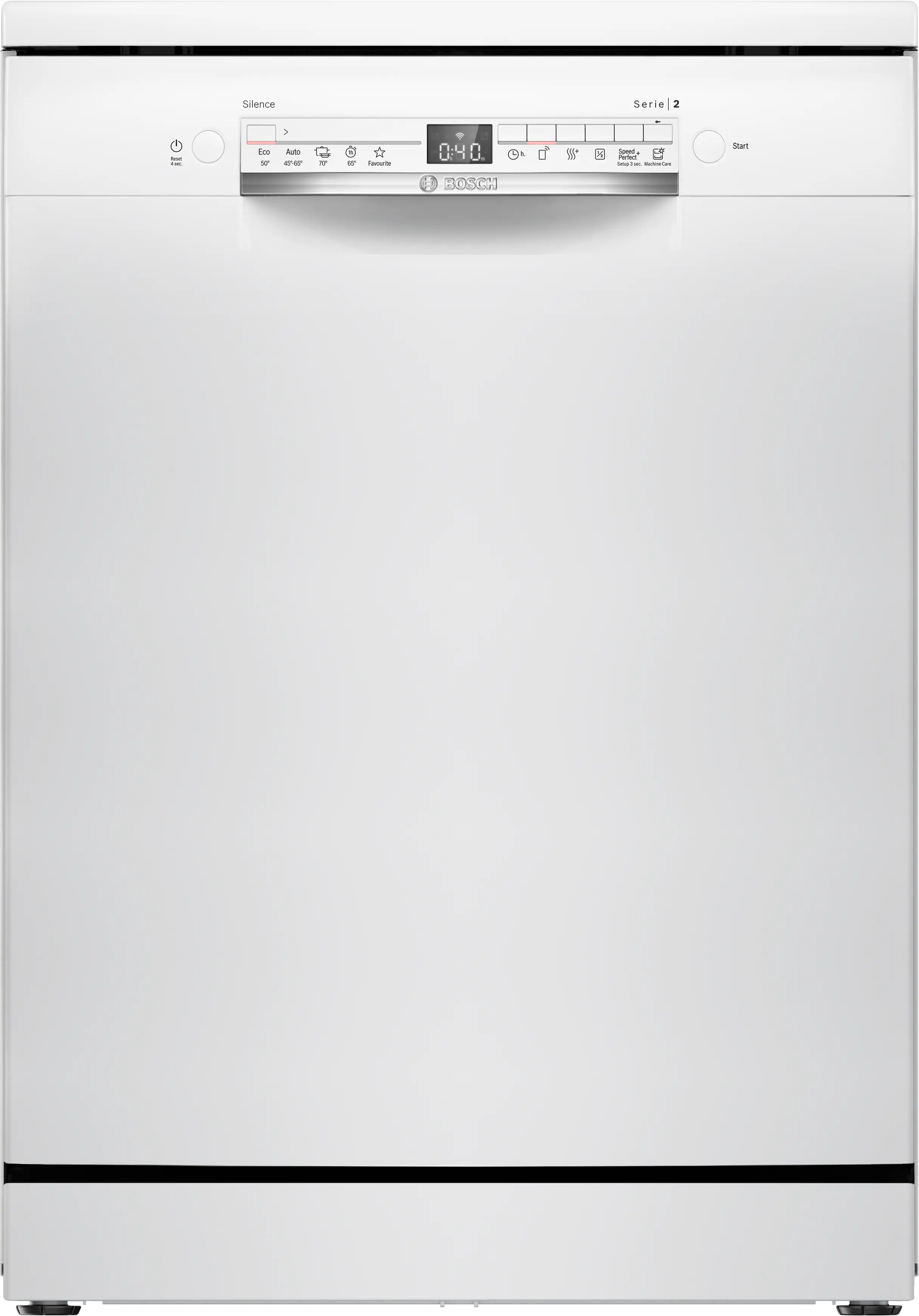 Bosch Geschirrspüler freistehend, Serie 2, 60 cm, Weiss, SMS2HTW08E