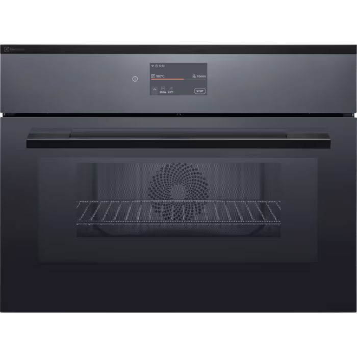 Electrolux Einbau-Mikrowelle EURO Multifunktions-Ofen, Schwarz Spiegel, EB4GL90KSP