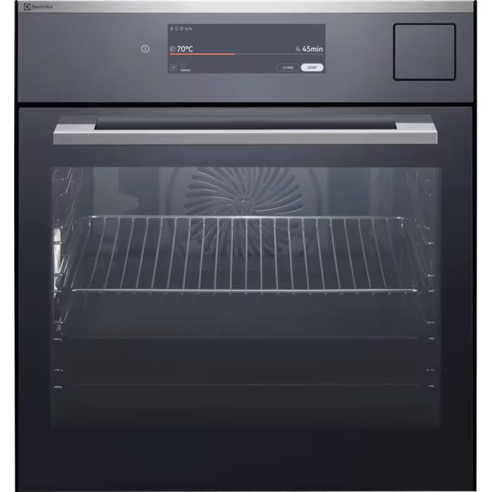 Electrolux Einbaubackofen SMS Steam Multifunktions-Ofen, Chrom, EB6SL7KCN