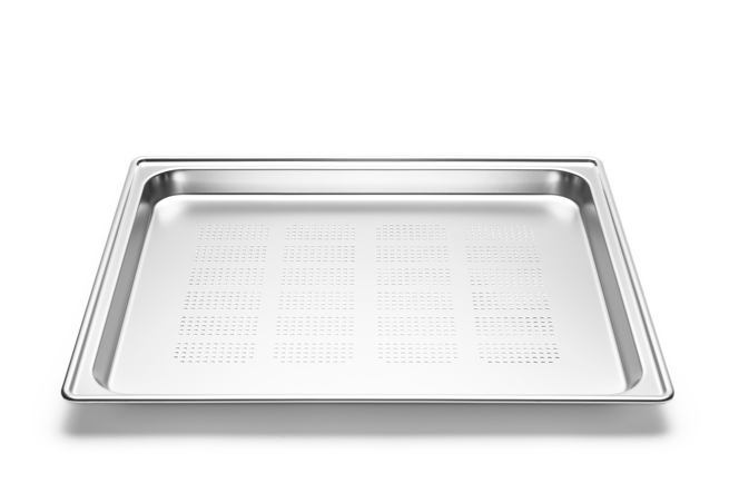V-ZUG Garbehälter gelocht, BxTxH: 452x380x28mm, K40008 V-ZUG Garbehälter gelocht, BxTxH: 452x380x28mm, K40008