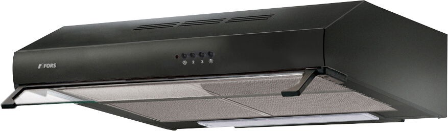 Fors Dunstabzugshaube aus Metall, Schwarz, FA 1560 N 
