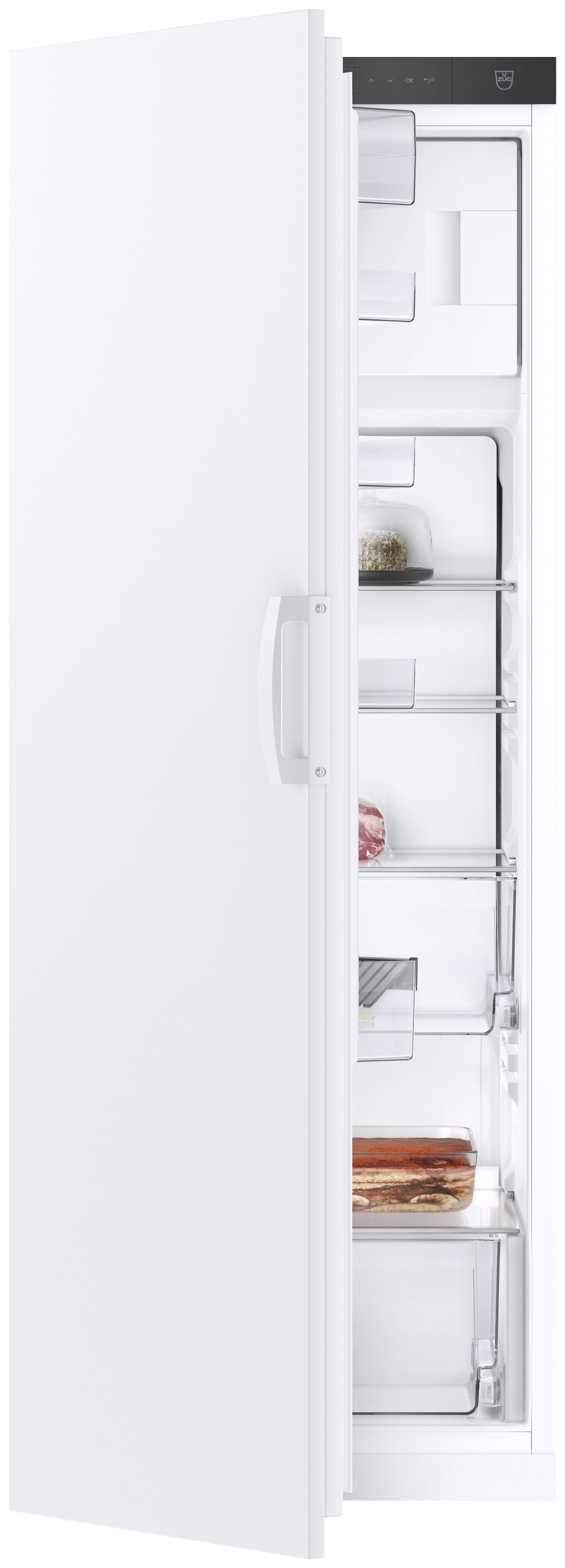 V-ZUG Kühlschrank Cooler V2000 152GI, Design weiss, 1524 mm, Türanschlag links, 5115300004  => mit 3 Jahren Hersteller-Garantie!