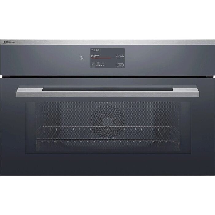 Electrolux CombiMikrowelle, Einbau-Mikrowelle EURO Multifunktions-Ofen 230V, Chrom, EB3GL90KCN