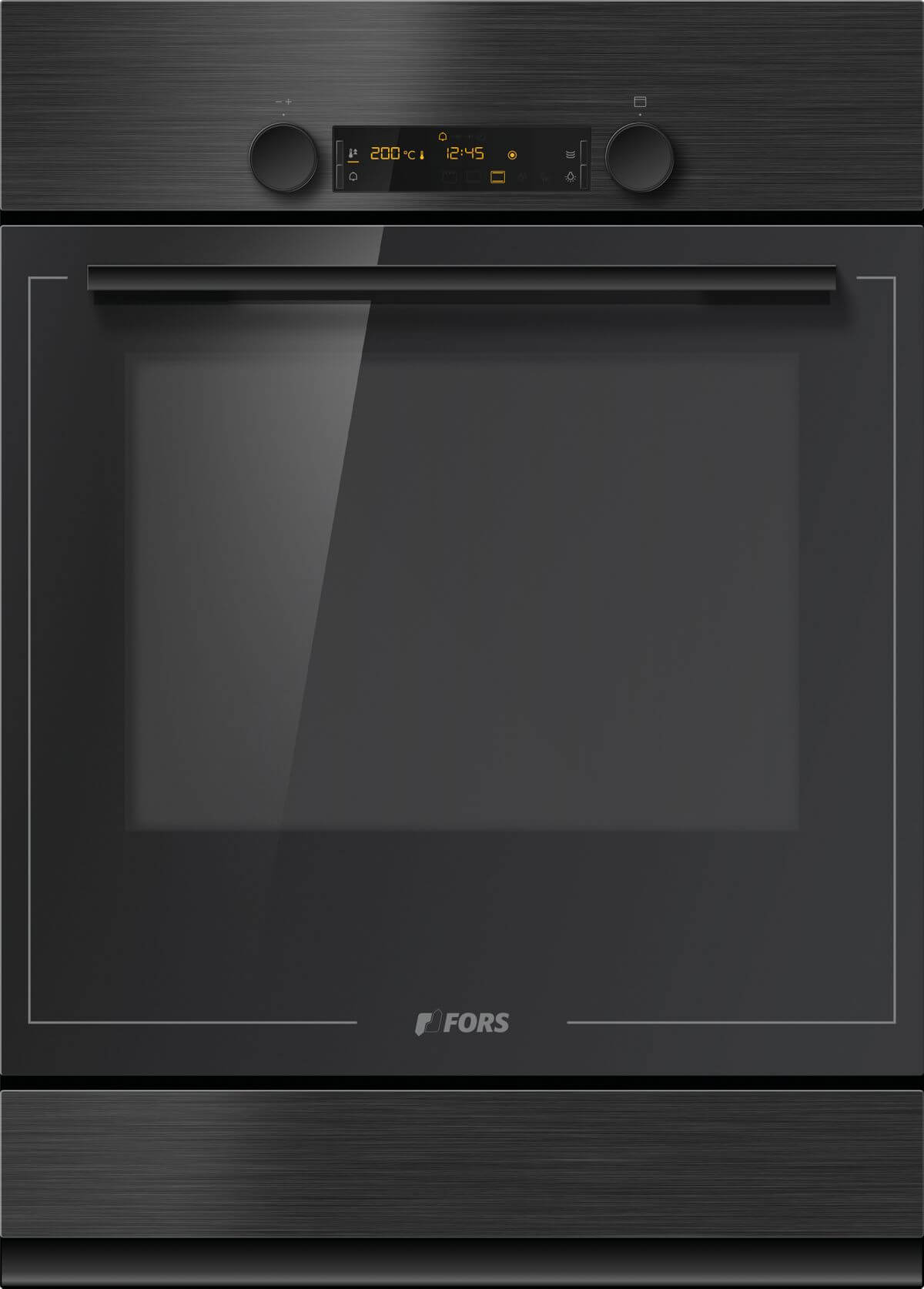 Fors Backofen 55 cm, Schwarz, F-XXT 55-1 N 