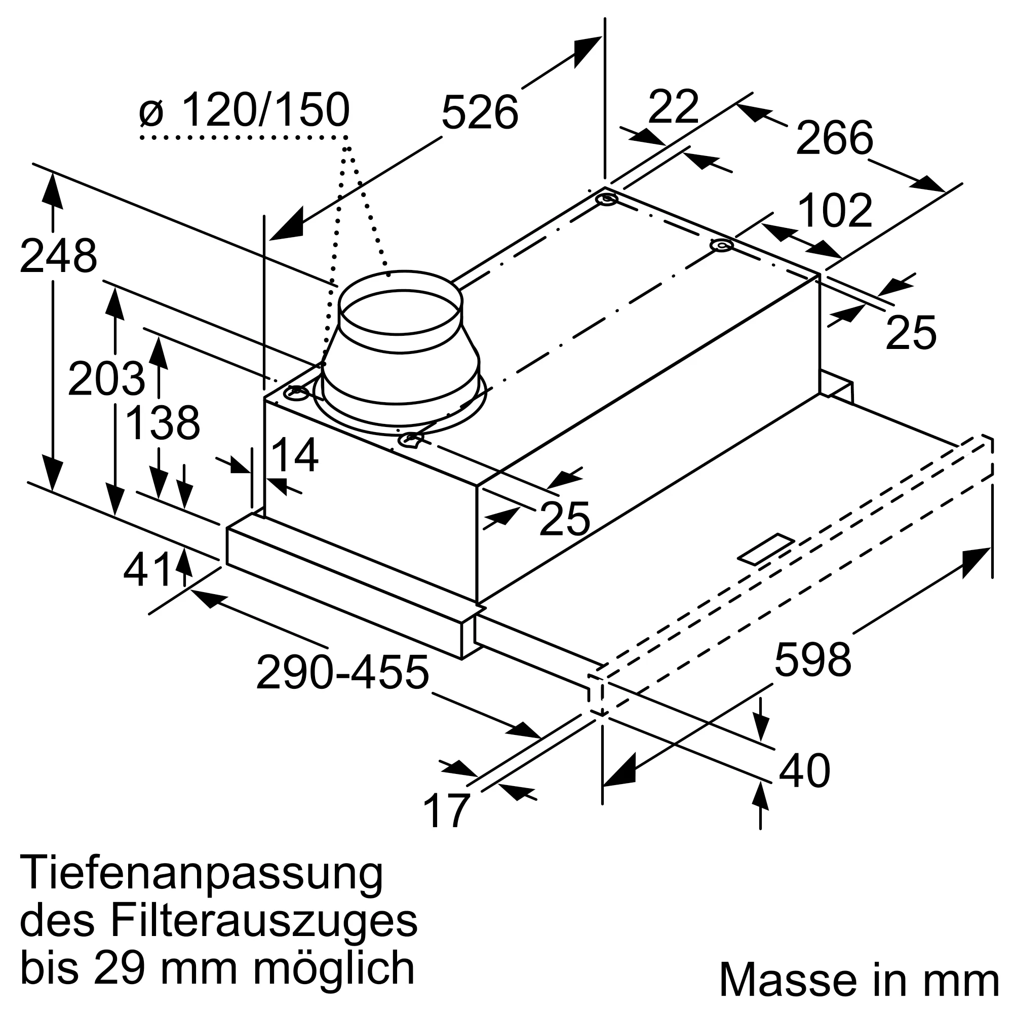 Siemens Flachschirmhaube iQ100, 60 cm, Silbermetallic, LI64MA521C