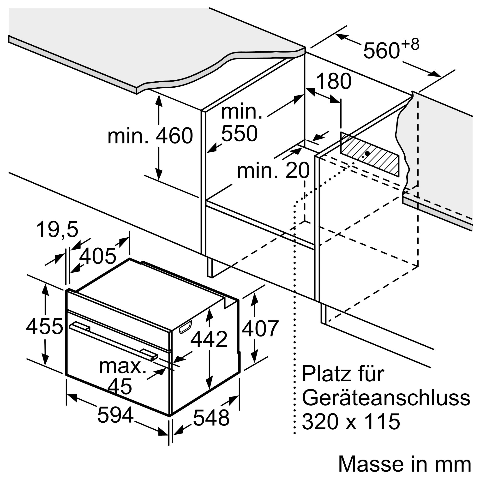 Siemens Einbau-Kompaktbackofen mit Mikrowellenfunktion, iQ700, 60 x 45 cm, Weiss, CM724G1W1