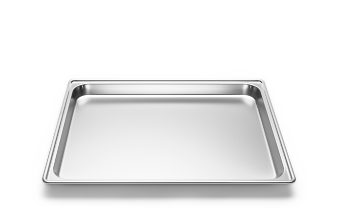 V-ZUG Edelstahlblech ungelocht, BxTxH: 430x370x25mm, K40010