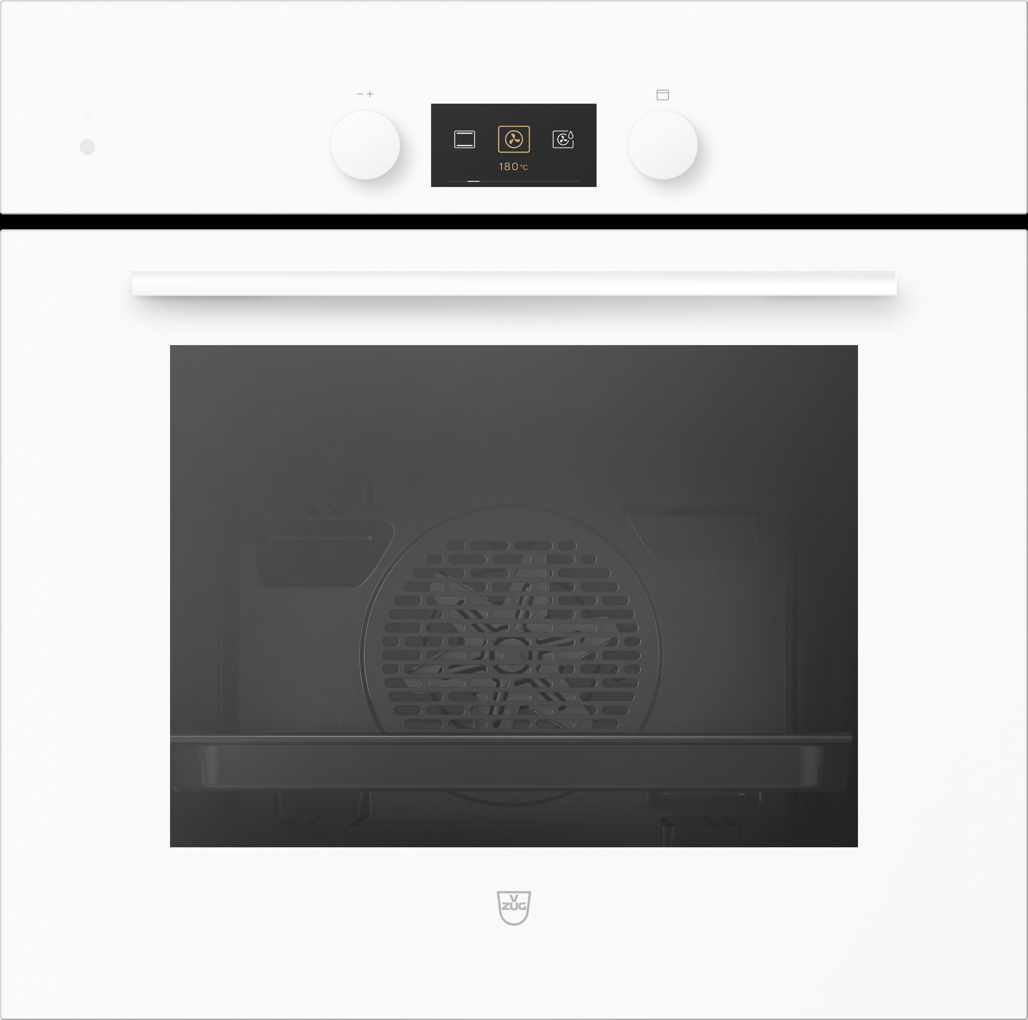 V-ZUG Backofen Combair V600 6U, Untereinbau, Glas Weiss, 2113000000
