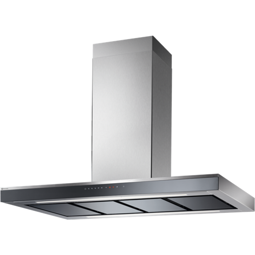 Electrolux Design-Inselhaube Abluft/Umluft, A++, 120 cm, Chrom, IHSL1263CN